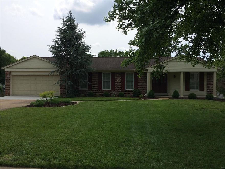 Wonderful four bedroom ranch located in sought after Royal Acres subdivision. 2.5 updated baths. Main floor laundry. Updated kitchen includes 42'' custom cabinets, granite counters, stainless appliances and 2 pantries. Breakfast room. Fireplace in large family room opens to large composite deck, spacious living room and dining room off gracious foyer. Large closets throughout.  Walk out lower level has workshop/hobby area. Beautifully landscaped yard. 2 car garage. Lovingly maintained. Neighborhood pool.