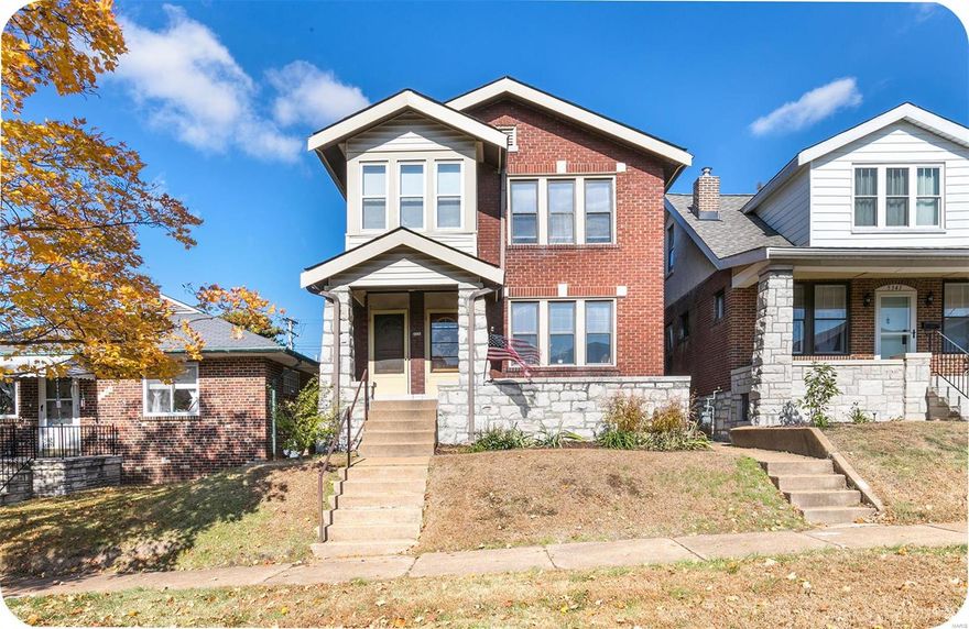 Southampton duplex perfect for owner occupant just steps away from Macklind Ave where you'll find: Russell's, Lola Jeans, Clementines, Stan"s, The Mack & more! This spacious 2 family you aren't going to want to miss. New roof put on in 2017, central HVAC, updated kitchen, appliances, 2 car garage with driveway and large back deck in the most perfect fenced backyard! Upstairs unit has 3 bedrooms 1 bath, a long term tenant and brings in $1,095/month The downstairs will be available for an owner occupant or tenant around mid December. This one has been meticulously maintained, it's spacious and the location couldn't be any better. Check and see for yourself!