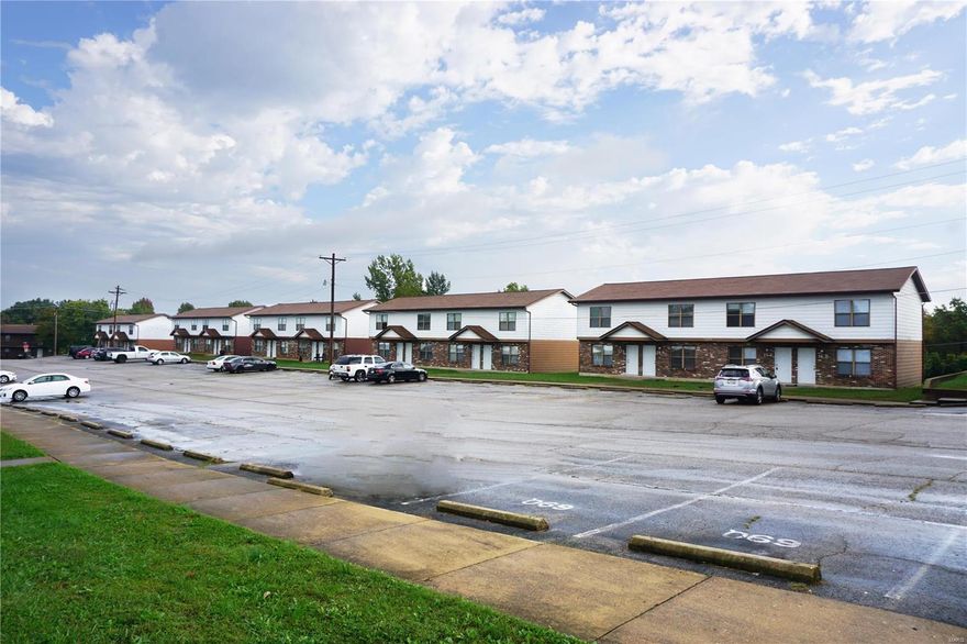 Here is an opportunity to own 37 INCOME PRODUCING multi-family buildings in St. Robert, Missouri located only minutes from the front gate of Ft. Leonard Wood!  These townhomes consist of 152 units that  have mostly 2 bed/1.5 baths (some with garages) and 8 - 1 bed/1 bath units and all have been well maintained.  The Norvi & Faulkner Townhomes are two separate rental communities but every unit in both locations comes with a stove, refrigerator, washer/dryer and all of them also have central heat and air.  The buildings have maintenance free exteriors and can provide you with a potential monthly gross income of over $79,000.00.