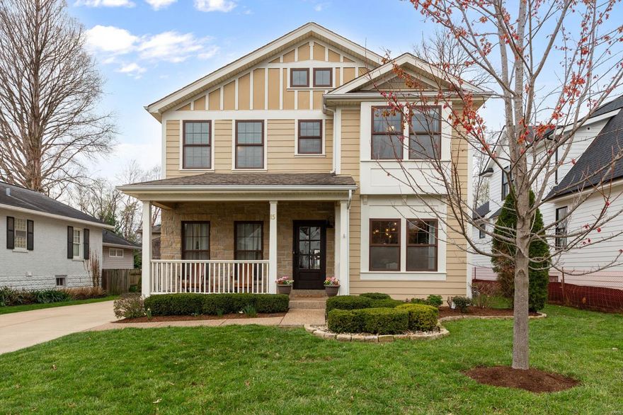 Welcome to 15 Midpark Lane, where luxury meets location in the heart of Ladue. Step inside and be captivated by designer lighting, luxurious finishes, and graceful archways that define this incredible home.
A welcoming center hallway leads you to a formal dining room on one side and a sophisticated office on the other. The spacious kitchen features NEW appliances, granite countertops, walk-in pantry, & coffee bar, all flowing seamlessly into the family room, w/ gas fireplace. The main floor laundry/mudroom boasts modern  cabinetry. Expansive primary suite has dual sinks, separate tub/shower, & two walk-in closets. The real showstopper is the lower level entertainment area, perfect for movie nights, w/ built-in speakers, a video screen, projector, & a wet bar complete w/ custom-designed countertops. 2-car detached garage. Small, low-maintenance yard. Just steps away, you'll find boutique shopping, coffee, & dining options. Highly sought-after Ladue Schools. This gem won’t last long! Additional Rooms: Mud Room