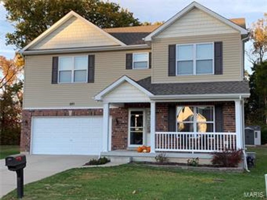 Look no further! Meticulously maintained 4 bedroom, 3 1/2 bath 2 Story. This 7 year old home has over 3,400 sq ft of living space. Floor plan is open and spacious. Bright foyer opens up to Living rm. Gourmet Kitchen w/ granite counter tops, center island, large walk in pantry & built in appliances. Main floor is finished off with cozy Family rm. Luxury master bath w/ double sinks, jetted tub & separate shower. Many upgrades- new vinyl plank wood look flooring on main floor, 2nd floor laundry rm, six panel doors & ceiling fans. The 2nd floor will amaze you with it’s openness & 3 oversized kids bedrooms, two of which have walk-in closets. The Loft on 2nd floor is the perfect for the kids to have their own space. Newly finished lower level complete with TV/Entertainment room, wet bar w/ built in wine cooler, private full bath, Rec area & Office/Bonus room. Large patio overlooks private, level lot backing up to woods. Other perks include community pool, playground & basketball court.