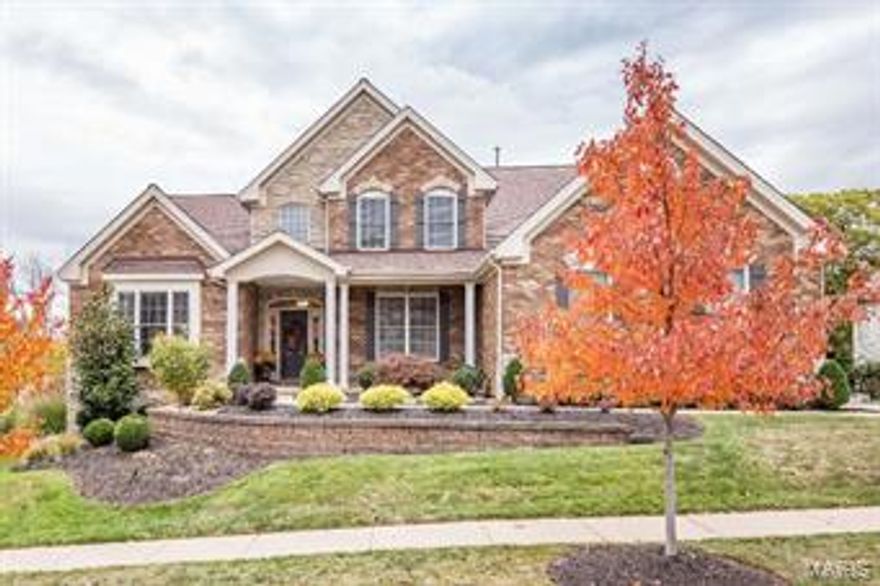 Impeccable 1.5 story home w/finished walkout basement, in ground heated pool & spa backing to trees. Main level consists of Master Bdrm with tray ceiling, his & her walk in closets w/custom shelving, Master Bath w/Jacuzzi, oversized shower, adult height vanities & 20" x 20" stone floors. Living Room has a wall of windows that overlooks the private backyard & pool, custom bookshelves & fireplace w/gas logs. Kitchen has 42" maple cabinets, granite counter tops, stainless appliances, double ovens & a walk in pantry. The Hearth Room has a floor to ceiling stone fireplace w/gas logs, custom bookcases, vaulted ceiling & is wired for surround sound. Main level also has an office, laundry rm & mud rm w/built in cabinets/cubbies. Upstairshas 3 large bedrooms with their own baths, a rec room & computer/hobby room. The lower level has bedroom, bath, family room, game room, exercise room, & wet bar. Outside you will find a composite deck with stairs to pool area. Over 5,600 sq ft of living space! Additional Rooms: Mud Room