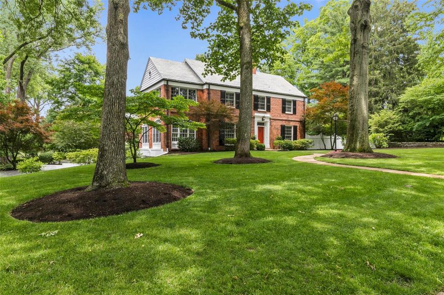 $100,000 PRICE REDUCTION! Traditional elegance, fabulous lot, pool, newer kitchen and baths, possible extra bedroom & partially finished lower level are just a few of the characteristics that make this 3bd/4bath home on idyllic Ellsworth Lane so special! Newer kitchen, LR, DR, sunroom and half bath complete the main floor. Master suite plus 2 bedrooms and full bath on upper, plus a pass-through space perfect for an office, den or extra bedroom. Lovely updated pool, generous pool deck/patio, fountain and lush backyard are perfect for outdoor entertaining. Meticulously maintained & thoughtfully renovated - all updates one could want are complete - move in and enjoy summer! Location, lot & architectural presence can't be beat! Additional Rooms: Sun Room