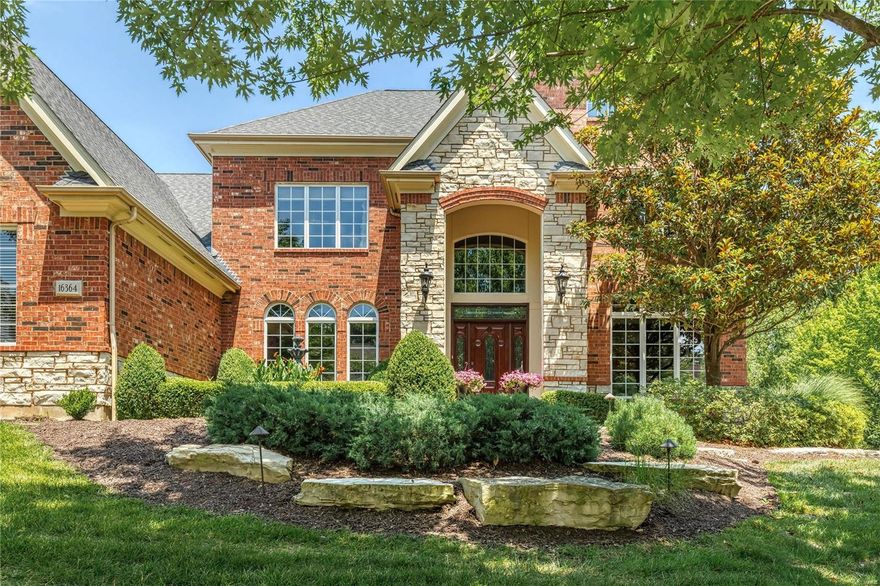 Outstanding Levinson-built 2 Sty in premier neighborhood! Impressive entry foyer highlighted by dramatic flared staircase leads to private study with wide bay window, formal dining room with extensive millwork & spacious great room with brick fireplace, pass-through bar & wall of windows with private lake views. Chef’s kitchen featuring custom 42” cherry cabinetry, granite countertops, Jenn-Air appliances, center island & butler’s pantry adjoins light-filled breakfast room with convenient planning center & vaulted hearth room with brick fireplace. Coffered master bedroom suite provides an appealing retreat with walk-in closet, sitting room & luxury bath.  3 Generous-sized additional bedrooms, 1 with ensuite bath & 2 with Jack n’ Jill bath, complete the 2nd floor living quarters. Broad atrium staircase accesses walk-out Lower Level with recreation room, wet bar, family room with fireplace, office, 5th bedroom & full bath. Situated on a .78-acre lot with deck, patio, pool & 3-car garage.