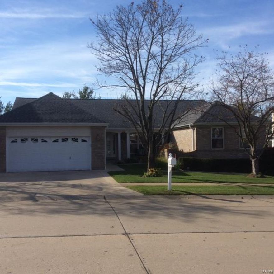 Large ranch with open floor plan, over 2,300 sf on the main level plus finished basement with 5th bedroom and full bath.  Two full baths and four bedrooms on the main level.  Large master bedroom with vaulted ceilings and master bath has jet tub and separate shower  Large open great room with wood-burning fireplace,sliding glass doors off dining room lead to deck.  The lower level has a walkout to patio, large family room with wood-burning fireplace and a rec area as well as storage.  Sellers have replaced the concrete driveway, replaced the windows with vinyl double hung windows, the furnace and air-conditioner as well as the roof.