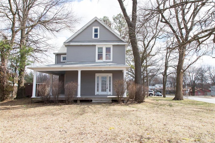If you value privacy & the charm of historic homes, then schedule a showing now! The wrap around porch & patio is perfect for entertaining & relaxing. The original farmhouse features hardwood floors, large living room, formal dining room w/lots of natural light beaming through bay windows and gorgeous shutters. Working from home? The bonus room makes for the perfect office or playroom for the kids. Updated kitchen features plenty of white cabinets, gorgeous counters, tile backsplash, newer dishwasher & a LARGE pantry. You'll appreciate the main floor laundry room & there is a working toilet ready to finish into your half bathroom. Upstairs are 3 bedrooms: giant master bedroom with big closet. 3rd bedroom has a walk-in closet! Delightful full bath with claw foot tub was gutted & with all new plumbing & tile installed. Located on a huge corner lot w/a shed, double deck & 2 car driveway. Updates include: AC/Furnace '15, Windows, front & back doors, sump pump. Passed Occupancy Inspection!
