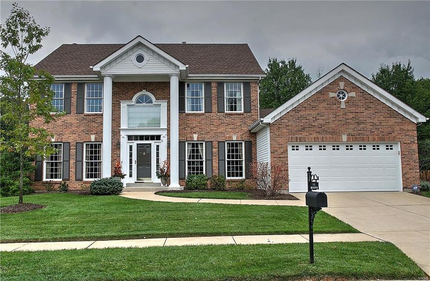 Looking for an established neighborhood with the feel of a new house inside?  Look no further! Meticulously maintained, with high end details.   This beautiful, updated 4 bedroom, 3 1/2 bath home is located in the sought after subdivision of Arbor Oaks in Ballwin.  Close to so many conveniences, and biking distance to Castlewood State Park!  Perfect location for outdoor enthusiasts to hike, bike, horseback ride, fish and float. All at your doorstep!  And Arbor Oaks swim team at the subdivision pool, can provide hours of summer entertainment for the kids. This location only adds to the appeal of this elegant home, where you can make a lifetime of memories!