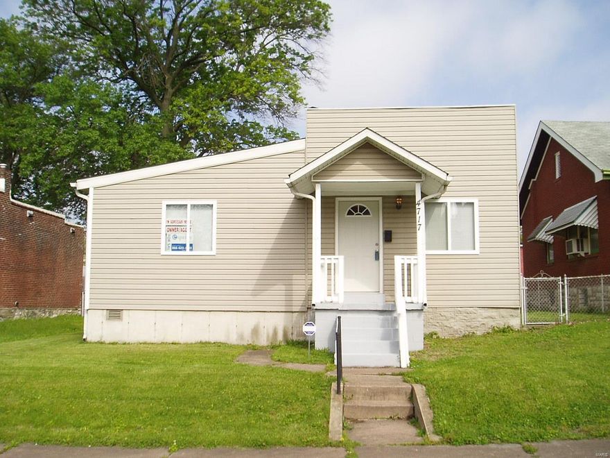 Rare find in So.City! True 3 bedroom 1 bath. The two main bedrooms are huge w/huge closets! 
The 3rd is the smaller bedroom. Hardwood floors greet you as you enter. Huge living/dining room area open floor plan style. 
Updates to this property include a Completely new flat side of the roof & decking in 2019. The shingle side of the roof has been resealed in 2019. New 200 Amp electrical service. The HVAC system is 2005 but has been recently serviced. 
Completely remodeled kitchen! Upgrades include. Cabinets w slow close feat from Premier Cabinets. Granite countertops. 
Brand new never used Samsung Stainless Steel appliance package! Frig w french doors & lower freezer, Electric oven/range, microwave, dishwasher, garbage disposal. The bathroom has been remodeled. New sink, medicine cabinet, lighting fixtures. 
All new Moen fixtures thru-out. 1st-floor laundry. A huge fenced in back yard w partial privacy fence. Small basement, good storage. Move-in ready. Agent owner!