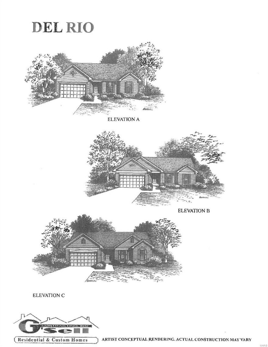 Twelve Oaks in Pevely, where quality and affordability unite.  

Offering 34 lots; walk-out, flat and cul-de-sac lots available. Lots back to trees and common ground with great views! 

Choose from 4 models, The Elm, a split foyer, w/1,250 sq. ft. 3 bed, 2 b, 2 car garage,  The Del Rio, a ranch, 1,272 sq. ft  3 bed, 2 bath, 2 car garage.  The Cypress, a ranch, 1,426 sq. ft. 3 bed, 2 bath, 2 car garage and The Red Bud, 2 story, 2,054 sq. ft. 4 bed, 2.5 bath, 2 car garage
Many options to choose from.  Vaulted Ceilings,  Custom Fireplace, Custom flooring, finished basements  and much more!  
2//10 Warranty available, underground utilities and 2 pages of standard features.

We are truly a custom builder.

Ideal location, minutes from 55, shopping, restaurants and more!

Grand Opening Specials available!