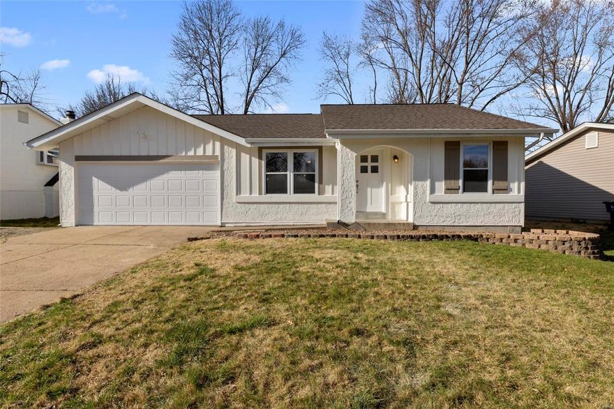 Welcome to this professionally remodeled 3-bed 2-bath home. It is beautiful!  Updated lighting throughout the home brings out the bright, natural tones.  Woodburning fireplace in the family room will warm the open floor plan.  Updated bathrooms and new flooring. New kitchen boasts custom cabinets with crown molding accents, granite countertops and stainless appliances.  Finished lower level with large bonus room/sleeping area.  Move-in ready!  Don’t miss it!