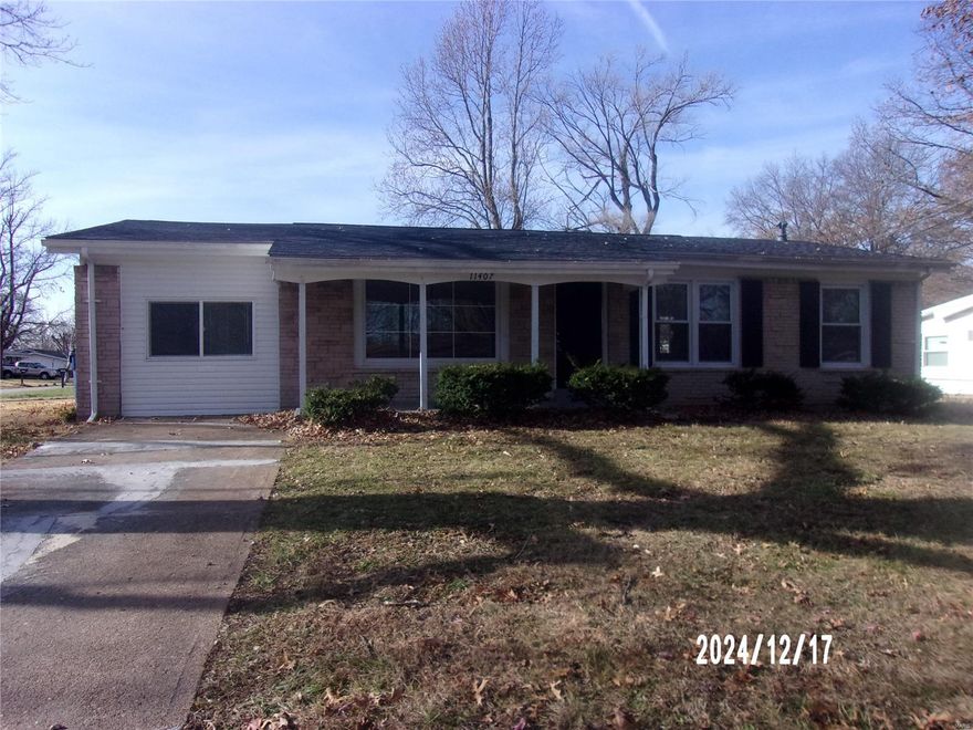 Large move in condition 3 bedroom, 2 bath ranch with detached 2 car garage.  Property selling AS IS with NO contingencies. Seller will not dewinterize or turn on utilities, inspections are for buyer information only.  The seller has never occupied property and will not pay for or make any inspection or repairs.  7 days on market before the seller will review any offers but reserves the right to accept an offer at any time.  Allow 2 business days for the seller’s response.  Buyer to verify schools and utilities.