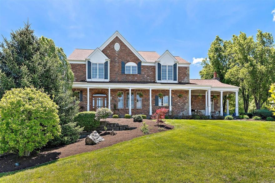 Welcome to your own personal oasis! This magnificent home is nestled on 3 beautifully landscaped acres, offering a serene retreat. With 5 bedrooms, 4 full baths, and 2 half baths, there's ample space to fulfill your personal needs. The large eat-in kitchen with a hearth room is perfect for gathering and creating lasting memories. The living room and dining room provide elegant spaces for relaxation and entertainment. The lower level features a recreational space that walks out to an amazing in-ground pool, surrounded by ample entertaining space. Enjoy the crystal-clear waters of the pool on hot summer days. Outside, you'll find a beautiful pond, an outdoor pizza kitchen, and a separate fireplace, adding to the charm and functionality of the property. The meticulously landscaped gardens and flower beds offer tranquility and beauty. This property embodies the essence of outdoor living at its finest, and seamlessly combines luxury, comfort, and outdoor entertainment.