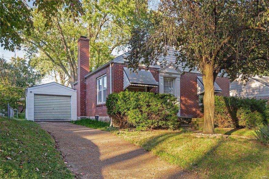 Welcome to this lovely 2 bedroom 2 full bathroom house on a quiet, tree-lined street. Pride of ownership shows with a long list of recent upgrades including fresh paint throughout, newer insulated double-pane windows, updated plumbing, electrical panel, water heater/hvac and additional attic and wall insulation. This well-loved, all electric home features hardwood floors throughout the main level with two completely remodeled bathrooms and a Master Suite. Adjacent 1-car oversized garage, a partially-finished basement with a possible sleeping area / office space, a fully-fenced level backyard, close proximity to shopping, schools, highways complete this must-see charmer in the heart of Woodson Terrace!
Move-in ready with a clear municipal inspection and occupancy permit in place.
Showings start at Open House on Sunday, June 26 1-3pm