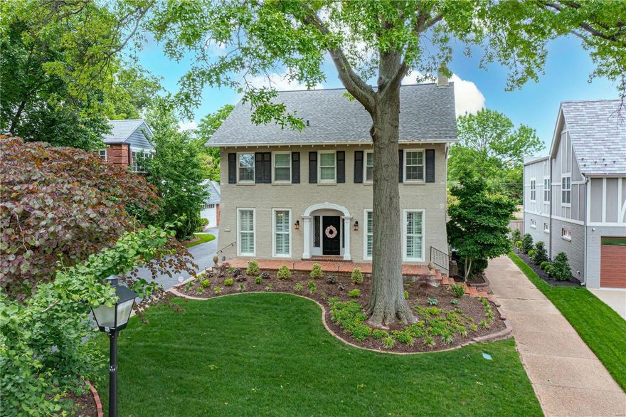 Set amongst manicured grounds, enjoy peaceful living & warm sense of community. Ideal proximity to restaurants, downtown Clayton, shops & a selection of premier schools all within walking distance. W/over 3800 sq ft of living space, the sweeping staircase draws you into a layout made for entertaining. Interior flows effortlessly from the open living space to beyond the doors: garden of eden, outdoor patio to admire views of landscape. Sleek, glorious fully equipped kitchen connecting to great room with built in bookshelves, tray ceilings, living room, dining room, plantation shutters throughout. Primary suite complete w/walk-in closet fit for the Royals~laundry on 2nd floor & lower level. 3rd floor offers bedroom/office/playroom & full bath. Finished Lower Level allows for more living space. Every inch meticulously updated w/newer windows, roof, systems. Neutral decor as if plucked out of Architecture Digest! Picture perfect at every turn. Love where you live & live where you play!