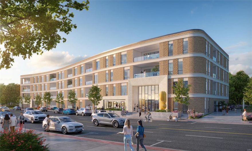 Est. 2025, The Forsythia on the Park, Unit #309 (Alaster) with 3 bed, 2 baths and 2,324 sqft. Discover a boutique condo building taking shape in a vibrant Clayton location, home to just 38 units, featuring 2 and 3-bedroom floor plans. Thoughtfully curated interiors with high-end materials in a variety of standard finishes or fully customize your design. Elegant kitchens feature a Wolf/Sub-Zero/Cove appliance package, quartz countertops, and under-cabinet lighting. The primary bathrooms boast a double vanity, freestanding bathtub and a glass shower enclosure. Large outdoor terraces or covered balconies with glass railings offer a private retreat. Exclusive amenities include a 24/7/365 front desk attendant, a resident lounge and a club room. Underground parking for residents with valet parking for guests. Experience a pedestrian-friendly community with easy access to Shaw Park, Straub's, local shops, restaurants and more.