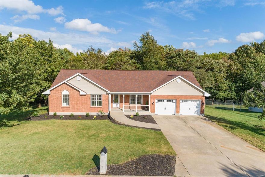 GREAT LOCATION & IN-GROUND SWIMMING POOL!! Don't want to wait for a new build? Newly-Updated 4 BD, 4 Bath Ranch located on approximately 1 acre in the heart of Farmington, the highly desired subdivision of Maple Ridge! The open floor plan has a floor-to-ceiling brick fireplace, spacious bedrooms, two master suites, Great Room, separate dining, breakfast bar & breakfast room in kitchen leading out to deck. Walk-out basement has a full bath, office/den, family room, game room w/wet bar & leads out to large patio w/in-ground pool & diving board that backs to trees, perfect for entertaining. Check out the 2021 Updates List including waterproof laminate flooring throughout main floor, granite countertops, new liner in pool, garage door openers & doors, stainless steel appliances, & so much more! Bathrooms include new vanities, mirrors, lighting, freestanding tub in master, & 2 tiled walk-in showers. What more could you want?! Agent is Seller. Showings begin Sunday, 10/17, Open House 12-2pm.