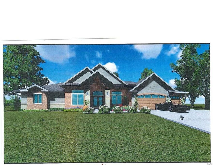 Teardown--New custom home coming soon by MC Modern Concepts on a level wooded .57-acre lot in the heart of Ladue.  This is one of nine new homes to be built on this private tree lined cul-de-sac Fieldcrest Lane neighborhood within walking distance to Conway Elementary School, Ladue Middle School, and Ladue Horton Watkins High School.  Opportunity to customize and choose your colors and finishes for this spacious 4 BD, 3 bath ranch design with 3,200 SF and a three car garage.  Other amenities include a granite center island kitchen, wood floors, luxury baths, and vaulted ceilings.  Blue Chip location convenient to highways, shoppings, restaurants, airport, and Clayton.  One level living in close-in setting. Your villa alternative with no monthly fees -- welcome home!