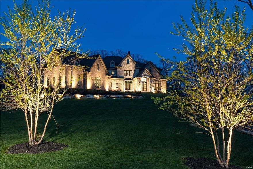 A truly special home perched atop 3 rolling acres with view of lake-one of the only long standing private roads still rich with the "Country" character from days long before the "Town" transformed this municipality into predominantly 1 acre lots. Only 1.5 yr "new", this custom home is fully loaded with primo finishes/amenities -a perfect balance of unassuming functionality yet boasting a chic ambience unmatched by others in contention. Exquisite kitchen equipped to the 9's, open to eat-in, great room, pool and veranda. Tastefully appointed DR & LR with bar complete the main entertaining areas. Fab master suite, office, laundry & 1/2 bath complete the main. 4 additional bdrms/4 baths on 2nd floor -massive 4th ensuite bdrm with vaulted ceiling makes great media/rec room or possible Au Pair quarters. Rock surround saltwater pool/spa, extraordinary covered outdoor veranda w/ fireplace, oversized 4 car garage and more. A slice of "Country" located minutes from all the city has to offer!