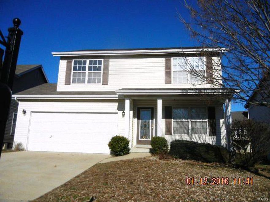 Spacious two story home with four bedrooms , 2.5 baths and more! Open floor plan features family room with fireplace leading into kitchen with breakfast room. Master suite with vaulted ceiling, full bath with double sinks. Back of house has a fairly level lot with deck off the breakfast area. 

Seller has deed restrictions:  “The Grantee(s), or purchaser(s), of the Property cannot re-sell, record an additional conveyance document, or otherwise transfer title to the Property within 60 days following the Grantor's execution of this deed.” Proof of funds or pre-approval letter dated in the last 30 days should accompany the offer. Prefer special sale contract, special addendum will be made part of the final contract. SpecialListingConditions: Foreclosure