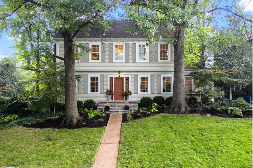 Perfect house, perfect lot, perfect location! Completely renovated & expanded, this builder’s own home is quintessential Webster Groves - gracious, casually elegant, warm, and welcoming. Beautifully located in the heart of Webster Groves & walkable to shops, restaurants, & everything this wonderful community has to offer. The original 2 story home has been seamlessly expanded with a three-story addition including a stunning gourmet kitchen and hearth room on the main floor which walks out to the most charming screened porch & covered porch all overlooking patios, paths & gardens right out of a romantic storybook. Second-floor addition includes the grand, primary suite complete with spacious closets, sitting area & private luxury bath. Hardwood flooring, extensive moldings, beautiful new windows & delightful window seats everywhere grace the interior spaces. Now with over 5,000 sf of living space, this impressive 5 bedroom home awaits its new owner.  Open Sat. 11-1 & Sun. 1-3 Additional Rooms: Mud Room, Sun Room