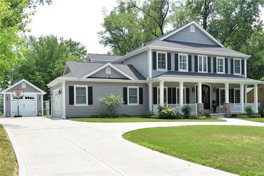 Why Build when the perfect home is already here! Almost 5000 sq. ft of Total living area! Wow! This Sought after Lewis home offers 5+ bedrooms, 6.5 Baths, 3 car garage, finished lower level and one of the best locations in Downtown Kirkwood! Additional Highlights include: High End upgrades during and after construction of over $100,000+ ,9 ft. ceilings on 1st, 2nd  and Lower level!  2 panel Craftsman white doors! Gourmet kitchen including Subzero Refrigerator, 6 burner Wolf Cook top, Warming Drawer, huge island, Bosch Dishwasher & more! Gorgeous screened Porch to enjoy Summer evenings! Beautiful moldings and built-ins!  Fabulous Expanded Finished Lower Level includes Rec Room w/ wet bar, 5th bedroom, bath, and Exercise room!  Enjoy the master suite w/ luxury bath! Covered front porch! Zoned HVAC! Circle Drive!! Relocation riders must be attached to contract.  Truly wonderful Home! Additional Rooms: Mud Room