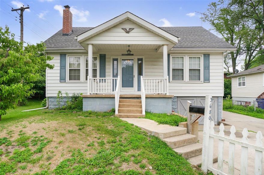 Welcome to this charming 1-1/2 story traditional bungalow, perfect for those seeking a cozy and inviting home! Nestled behind a classic white picket fence, this home exudes curb appeal. Inside, the spacious family room, complete with a warm and welcoming fireplace, provides the perfect setting for family gatherings or quiet evenings. You'll love the newer HVAC system that ensures year-round comfort. Step outside to the large covered deck, ideal for entertaining or simply enjoying your morning coffee. The expansive, level backyard offers endless possibilities for gardening, play, or relaxation. Don't miss the opportunity to make this delightful home yours!