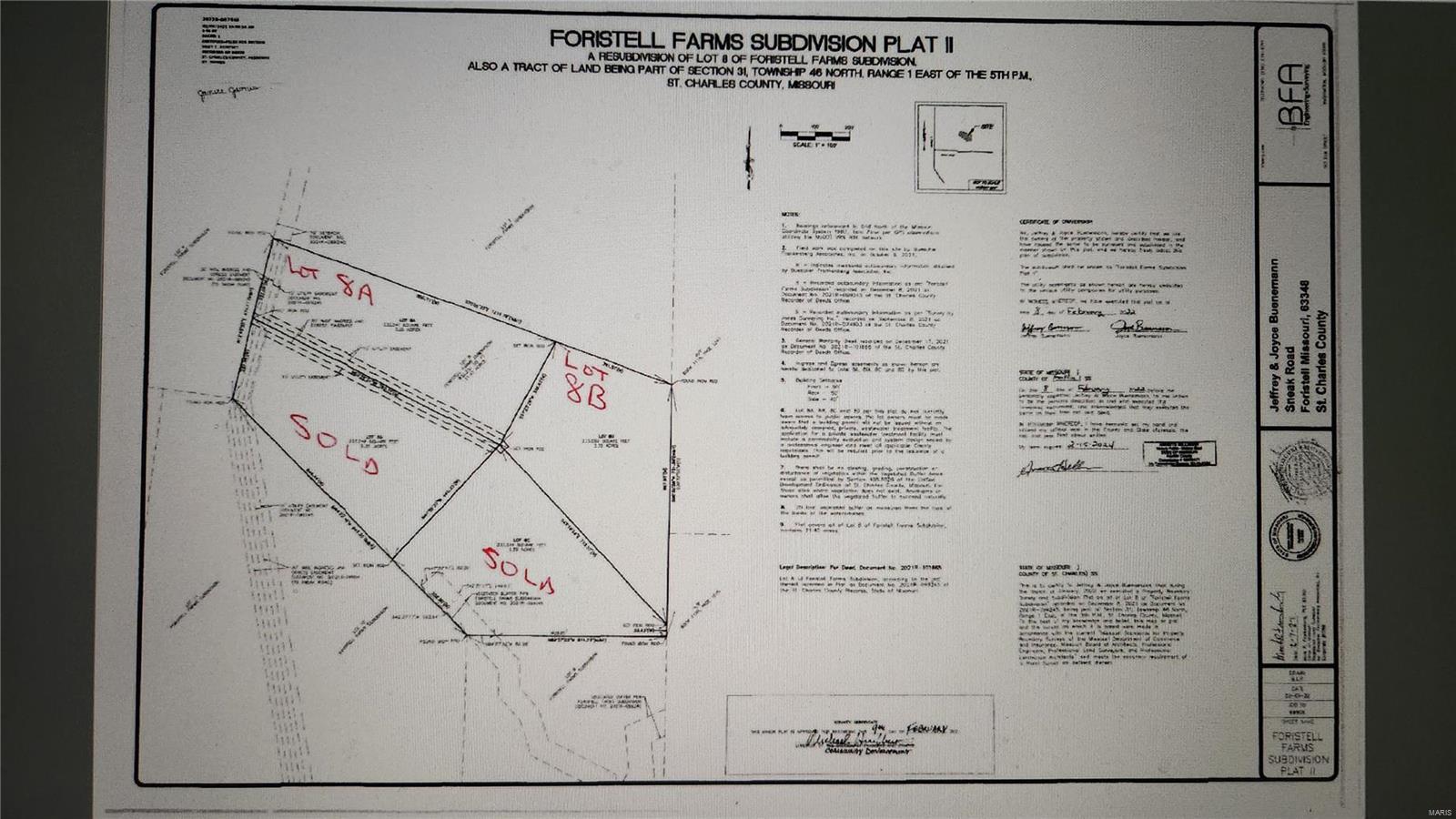 Foristell Farms - Land
