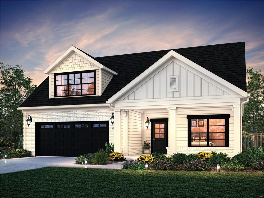 The Promenade is an elegant open home with a spacious floorplan filled with abundant natural light, a private garden courtyard and your own personalized design options, all in a low-maintenance community with miles of nature trails and a 15+ acre recreational lake. An elegant living experience with stunning dimensions and a wall of windows overlooking your private courtyard!   Enjoy the private owner’s suite nicely designed with spacious bath.  Take advantage of abundant storage and organizational spaces.  Gather with friends and family in the home’s large, centrally located kitchen, or retreat to your quiet, private den.    The Promenade offers a variety of custom options with the added versatility of an optional second story bonus suite perfect for a guest room. 3 car garage and walk out lots available. COOL: 14 SEER+