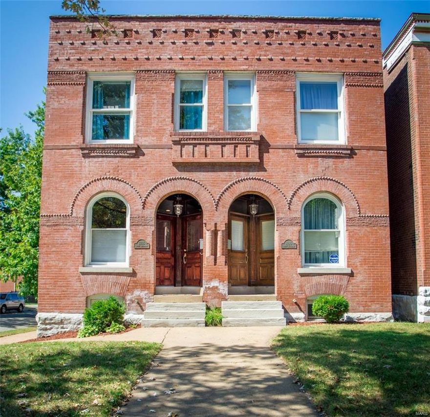 Welcome home to 2225 South Jefferson in the historic Fox Park neighborhood! This stunning home was fully renovated in 2006, and offers the best of old world charm & modern conveniences. The 1st floor offers beautiful Brazilian cherry wood floors, custom historical millwork, 11’ ceilings, new double-pane windows, & updated kitchen w/custom cabinets, granite countertops & stainless appliances. The living room w/new gas fireplace opens to the spacious dining room w/great natural light (large pocket door offers added charm!). The 2nd floor includes a large master suite w/separate sitting area. Down the hall is the 2nd-flr laundry, 2nd BR/office w/balcony! & jack-&-jill bath. Outside is your own tranquil oasis with freshly painted 2-story deck, privacy fence, flat backyard & additional parking. Other upgrades: all new services in '06, new energy-efficient roof in '08.