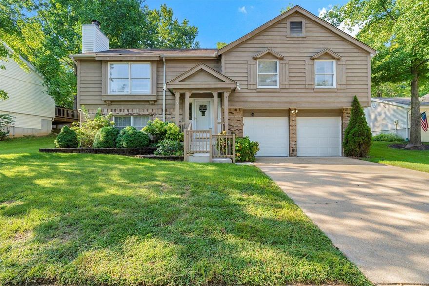 Welcome to the Pointe South Subdivision! This darling split foyer featuring 3 bedrooms and 2 bathrooms has many updates that include but aren't limited to laminate flooring, granite countertops and new backsplash, and updated bathroom vanities! Enter through the front door to the open floor plan and vaulted ceilings - with lots of natural lighting! The kitchen features a peninsula island and stainless steel appliances. The dining room has a set of french doors that lead to an oversized deck with privacy perfect for family gatherings and entertaining. The main level has 3 bedrooms including the master bedroom which includes vaulted ceilings, a bay window, and its very own master bathroom!! On the lower level, you will find a cozy fireplace with a den area perfect for an additional living room or children's playroom! The possibilities are endless! Showings begin 09/02