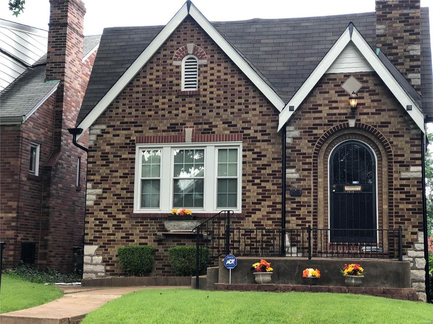 Back on the Market !!!!! Here is your second chance for a great House !!!! Great location, full brick, new windows, newer roof, 1 car garage, great block, glass block windows, finished lower lever with large walk in closet, sump pump dry lower level, nice hardwood floors and original woodwork, fireplace, stain glass on the solid wood door and window in the entry foyer, security doors, large fenced back yard with a nice deck.