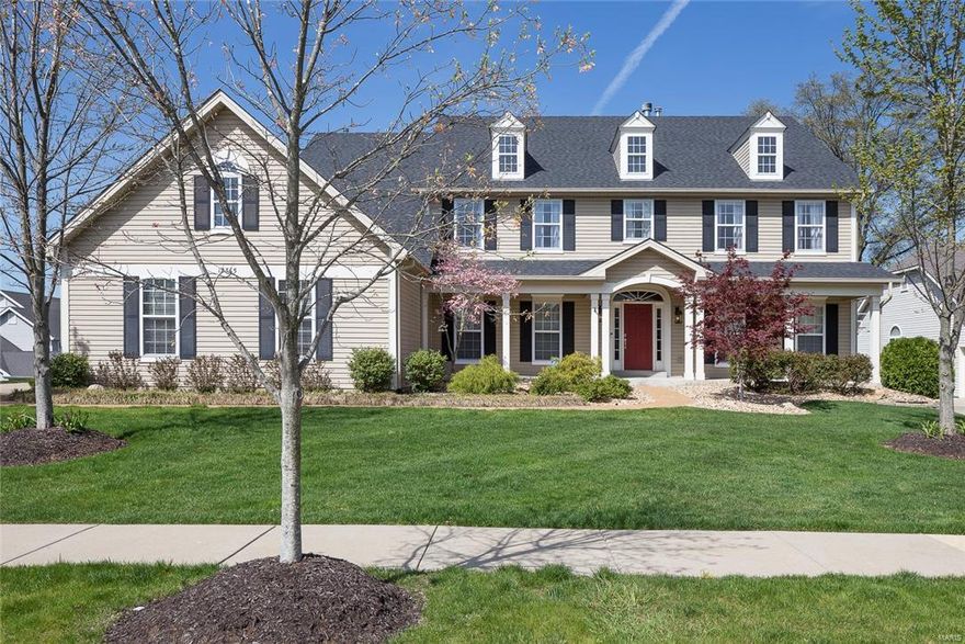 Exquisite attention to detail in this luxury meticulously maintained, master on main home.  Formal dining room flanked by arches gives a grand entrance to the home.  The great room has a large wall of windows, flooding the home with natural light and a fireplace for setting the perfect ambiance.  Kitchen is the star of the home and features custom cabinets, Jenn-Air stainless steel appliances,  upgraded granite countertops and island.  The eat in breakfast room flows directly into the hearth room which is large enough for everyday family lounging.  The added three seasons room is glassed in and has access to the deck and the fenced backyard.  Walk in pantry has washer and dryer hookups laundry options.  Mud room has lockers for easy in and out.  Upstairs, find kidtopia with custom built in desk and cabinets, separate great room with window seats. Two beds share a j/j bath and ensuite guest bed.  Finished basement with full bath, game, media, bar and gym. Fresh paint  Great location! Additional Rooms: Sun Room