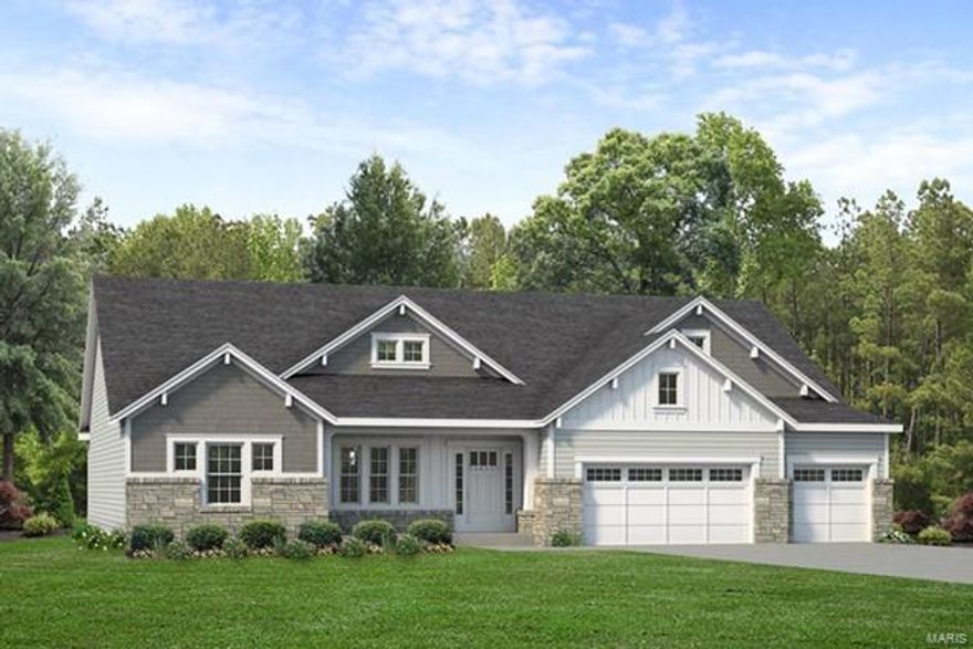 The LaSalle is on of our most popular ranch plans. with over 2800 feet of space this is perfect for a family of many sizes. Master bedroom on one side of the home, with the other two bedrooms on the other. An open floor plan between the Great Room, Breakfast Room and Kitchen is perfect for a great flow in the home.