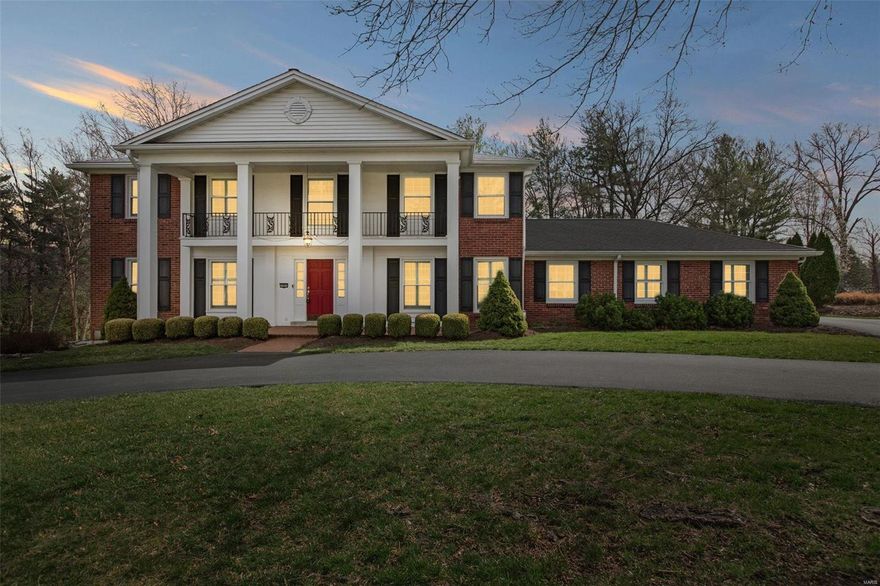 Welcome to 1884 Candlewick Drive, a beautifully updated and expanded home in a highly sought-after family community. This 5-bedroom, 4.5-bathroom residence seamlessly blends timeless charm with modern convenience, thanks to a 2019 addition that introduced a spacious main-floor primary suite and an oversized new garage. Step inside to discover an inviting floor plan and beautiful wood floors throughout.  

The main-floor primary suite is a true retreat with a luxurious en-suite bath and walk-in closet.
Upstairs, you'll find four generously sized bedrooms, each offering comfort and charm. Additional features include modernized bathrooms, a finished lower level, and ample storage space. The 2019 addition also included a new driveway and sprinkler system. This home is conveniently located near top-rated schools, shopping, dining, and parks. Don’t miss this rare opportunity to own a beautifully renovated home in one of Des Peres' most desirable locations!