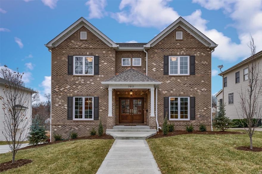 Take advantage of your opportunity to own a like-new 5 bed, 5 bath home near the dining, shopping and nightlife of downtown Clayton.  The main level features a beautiful foyer, open floorplan, large living room with built-in bookcases, gas fireplace and an abundance of natural light, stunning kitchen with large granite center island, built-in double oven + gas cooktop, pantry, bar area, breakfast area and more. Upstairs features a large master suite with dual closets, luxurious bath with separate tub/shower and dual vanities. You'll find three additional bedrooms, one with a private bath and the other two share a Jack-n-Jill bath, plus the convenience of the upstairs laundry room. The lower level features the 5th bed/5th bath, family room and walks out to the covered patio. Enjoy the outdoors from the deck or patio, overlooking the DEEP backyard with plenty of space to play. Photos from original listing.