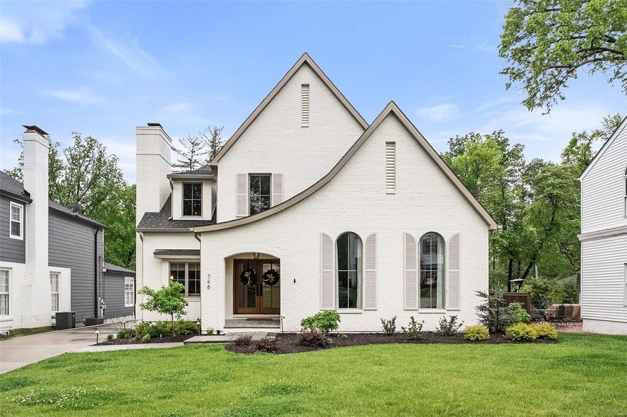 Completed Oct 22, this exceptional 1.5-story custom-built residence offers a blend of refined luxury & thoughtful functionality. Featuring 10’ ceilings on the main level, the open-concept floor plan centers around a chef’s dream kitchen equipped with a custom BlueStar range, Sub-Zero refrigerator & freezer, wine cooler w/refrigerator drawers, dual Bosch dishwashers, ice maker, and a striking 12'+ marble center island. The main-floor Primary Suite boasts His & Hers custom closets, laundry room, & a spa-like bathroom retreat. Upstairs, find 2 spacious en suite bedrooms w/walk-in custom closets, a large recreation room with built-in bunk beds, & an additional laundry room. The finished lower level is an entertainer’s paradise—complete w/ a  golf simulator, bourbon room, 2 additional bedrooms, 2nd ice maker & dishwasher. Year-round outdoor living is effortless w/covered patio featuring fireplace & heaters.1-car attached & 2-car detached garage, equipped with EV chargers. Irrigation system.