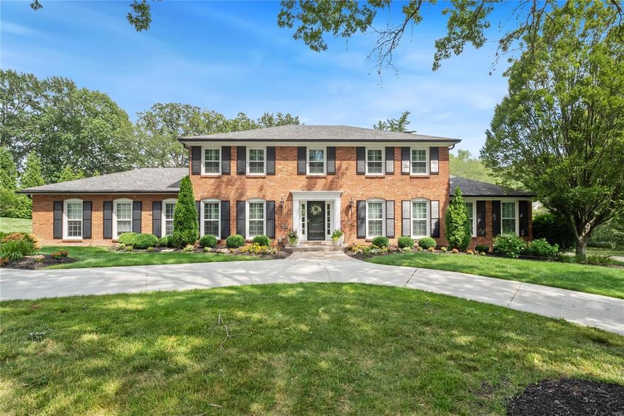 * No more showings at this time. Seller is reviewing all offers that were due Sunday evening.* Looking for a gorgeous 4 bedroom/3.5 bath home in Berkley Manor that is updated and on a corner lot in the Kirkwood school District?  This home has many upgrades that include the following:  interior plantation shutters almost entirely throughout  |  custom wainscotting in the dining room  |  newer poured concrete driveway  |  main floor office  |  built-in bookcases and shelving  |  finished basement with full bath, wet bar with mini-fridge, two large recreation areas and a bonus room for an office/gym or possible legal bedroom  |  updated eat-in kitchen  |  updated mudroom with main floor laundry  |  fenced in yard  |  batting cage and basketball hoop  |  newer salt water pool with Pebble Tec, fire pit and large covered patio with a fireplace, built-in grilling station, and 2 fridges.  Batting cage and outdoor patio TV stays as well as all kitchen appliances and bar fridges. Additional Rooms: Mud Room