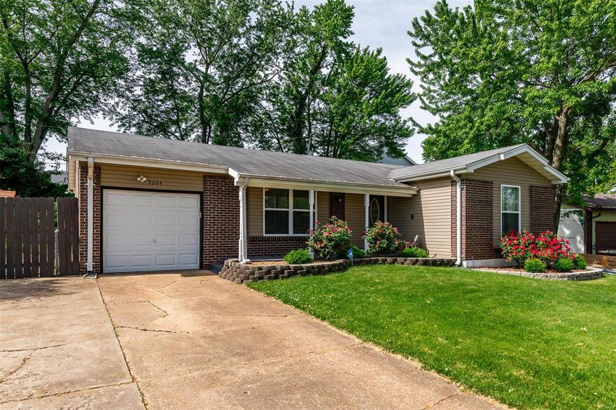 Great opportunity to own an awesome home in Rockwood Summit schools!  This home had a full make over in 2012, which included new electric, new furnace, AC, vinyl windows, new garage door, ceiling fans & roof.  You’ll find lots of additional updates that include a newer kitchen w/ custom cabinets, granite countertops & stainless steel appliances. Hardwood floors are in the main living area and bedrooms.  And both bathrooms have been updated to a more modern look & finish. You’ll love to entertain friends in the large basement w/ custom bar area & there is a full 4th bedroom in the basement for an office or older kids. The private back yard has lots of space for grilling, pets & enjoying a beautiful day. Plenty of storage available & seller has added a larger hot water heater, new dishwasher, & nice retaining wall. The home has a 1 car garage & has the bonus of a 2 car driveway.  Great location & move in ready!  Come by to see this one!