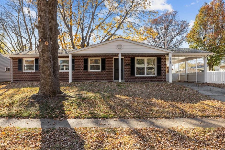 Welcome to 1370 Swallow Ln, Florissant, MO 63031! This 4-bed, 3-bath gem boasts a fully updated interior and is ready to welcome you HOME. The brand-new roof ensures peace of mind, while the kitchen features 42" cabinets, granite counters, and stainless steel appliances, providing both style and functionality. Tiled baths in the hallway, basement and primary room add a touch of luxury, complemented by updated fixtures throughout. Hardwood floors grace the upper level, creating a warm and inviting atmosphere. The finished lower level, adorned with plush carpeting, offers versatile space for recreation or relaxation. Situated on a level lot, this property is perfect for outdoor enjoyment, and a convenient storage shed adds practicality to the well-maintained yard. Whether you're hosting gatherings in the updated kitchen, unwinding in the cozy living spaces, or enjoying the outdoors, 1370 Swallow Ln is a haven of comfort and style. Agent owned