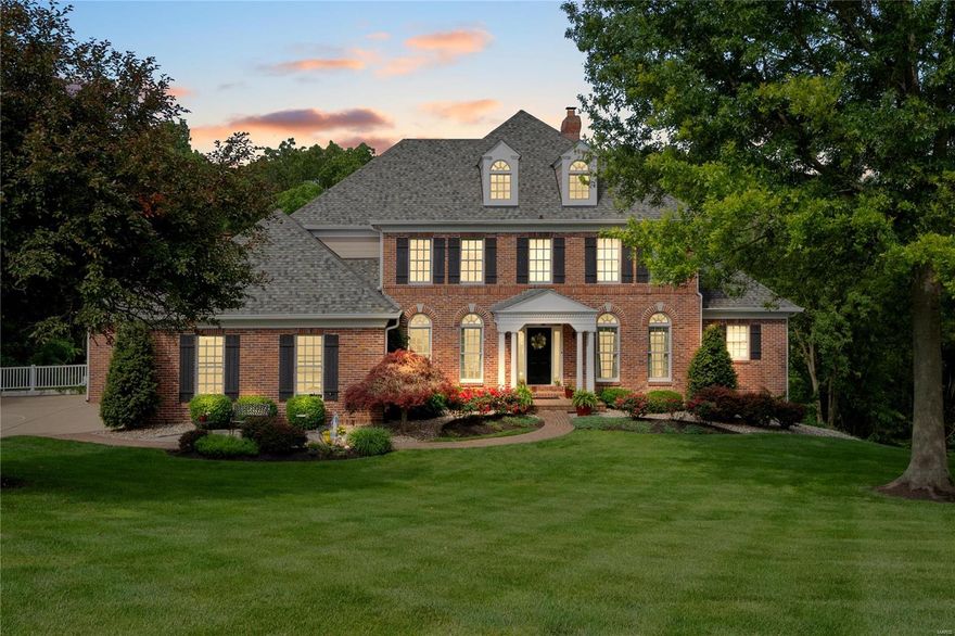 Tucked away in the exclusive Dunhill Farm subdivision, this stunning 1.5 story home w/over 6,000sqft does not disappoint! Gleaming hardwood floors run through most of the ML; foyer flanked by formal DiningRM &Study w/private ½ BA. The 2-story GreatRM draws you into the heart of the home &boasts gorgeous fireplace & 2-story bay windows that flood the space w/natural light &give a glimpse to the backyard oasis! Gourmet kitchen built for a chef ft. custom 47” gas cooktop w/warming drawers, double oven, granite countertops, farmhouse sink, &island w/vegetable sink. BreakfastRM, HearthRM, & 4-Season SunRM adjacent to Kitchen. Luxury ML Master Suite w/tray ceiling. Master BA ft. a whirlpool tub w/skylight, warming towel rack, body shower, &walk-in closet! UL ft. 3 BD &2 full BA. Finished 1,800sqft. LL ft. custom wet-bar, family rm, game rm, full BA, &5th BD! Backyard oasis has pool w/diving board, custom WB fireplace, & 680sqft pool house w/full kitchen, full BA w/steamshower, &full laundry! Additional Rooms: Sun Room