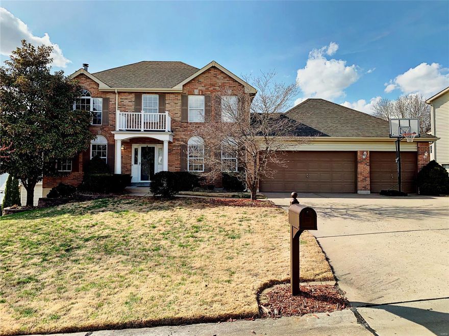 Must see, updated 4 bed, 3 bath house with oversized 3 car garage.  Kitchen boast granite counter tops, white cabinets, stainless appliances.  Separate dinning room with custom ceiling and spacious living room.  Beautiful family room with white washed brick fireplace.  Large master suite with with custom ceiling, large master bath and walk in closet.  Finished basement with additional recreation room and more.  Last but not least, enjoy the outdoors on the composite deck!  Showings start Saturday, 4/13.