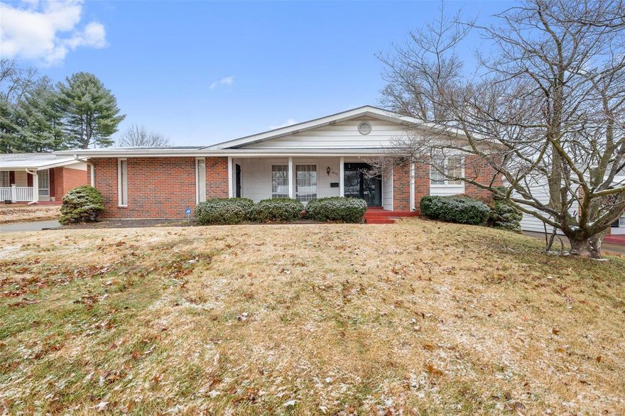 ** Price reduction**Great opportunity for some sweat equity for new owner with option of updating home according to new owners tastes and preferences. Spacious floor plan with wood floor entry- large main floor family room, eat in kitchen with breakfast bar, spacious formal living room and dining room makes this a nice home for entertaining and would be perfect for the growing family. Updated windows throughout home to help with energy efficiency. Owner's pride shows throughout this well cared for originally owned home. **Florissant Inspection complete and ready for new owners !    
Home is conveniently located near shopping and public transportation and walking distance to Florissant City Golf Course.