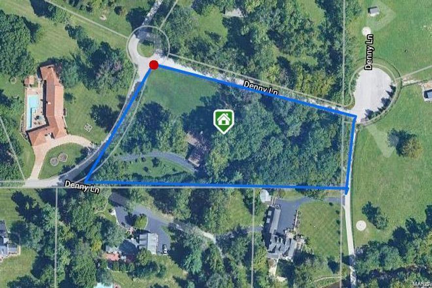 A truly stunning and rare lot opportunity to build the home of your dreams in prestigious Huntleigh with over 3 acres on a private cul-de-sac location! Enjoy breathtaking views from the property overlooking enchanting forested hillsides and a neighboring equestrian estate. This lot has been cleared and leveled, ready for building! New sanitary sewer move completed and approved by MSD. Construction on a custom, single family home is also underway on neighboring property on cul-de-sac. Dont miss out on this amazing opportunity! This is a lot sale only, the home depicted is an artist rendering. The previous builder had plans ranging from 5500 sf-7700 sf.