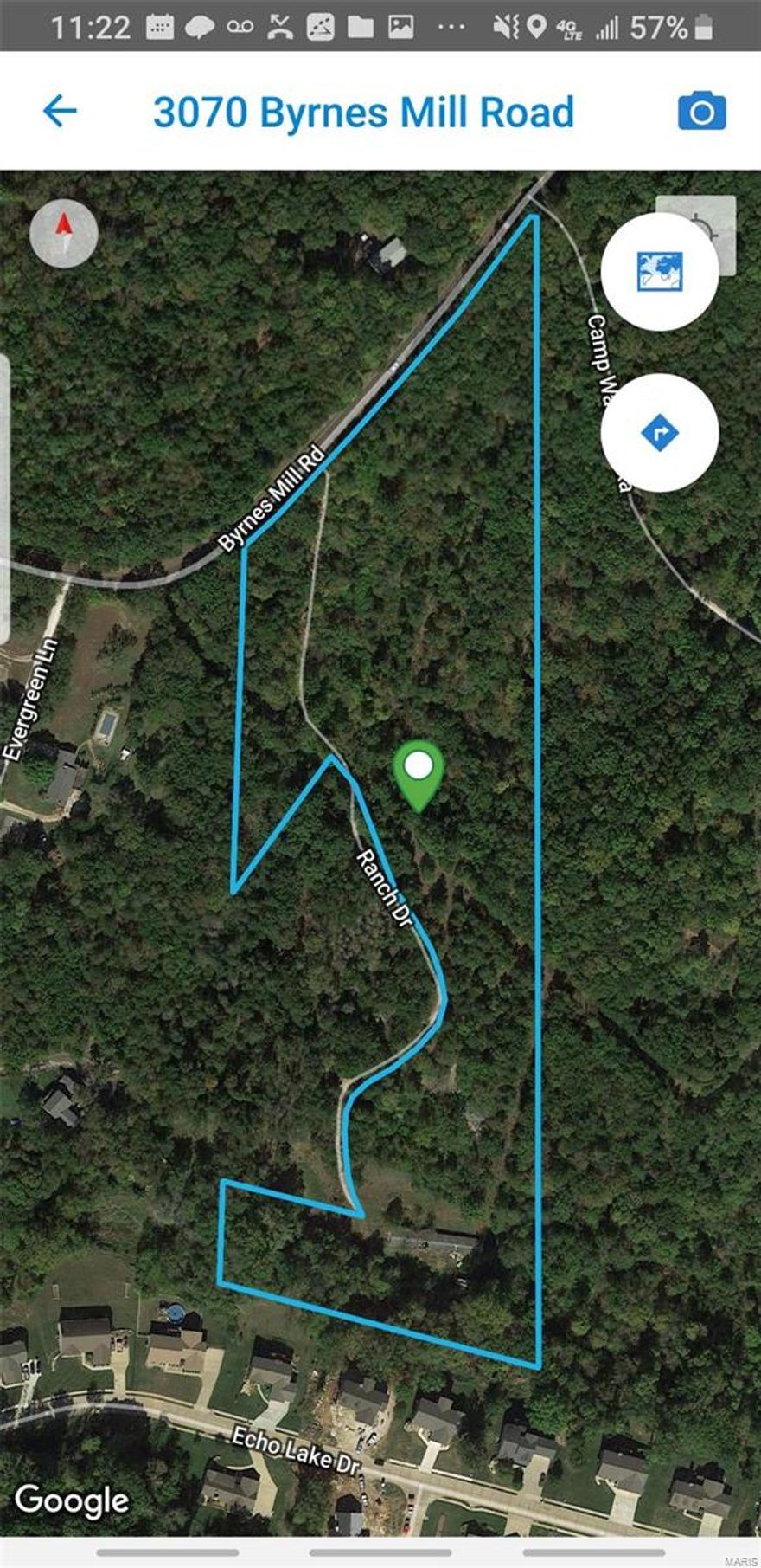 Private & Very Beautiful 10+ Acres.  This is located of county road starts wooded to some cleared land at back of property.  Land  has electric poles that do go through the property.  Total of 2 electric poles & a well on site.  At the roads bend there is an older home that is a tear down. (DO NOT TRY TO ENTER IT).   Going on through the home there is an 1800 sq ft concrete & cinder block out building that will need a new roof, but owner says structure in good shape. That would make great Stalls for Horses.   This land has so much potential.  Please note the road is a rough cut-in but clear to drive through so note...enter at your own risk.  Please do not enter buildings unless accompanied with owner. Selling as-is. ~ Call Listing Agent for your appointment today!