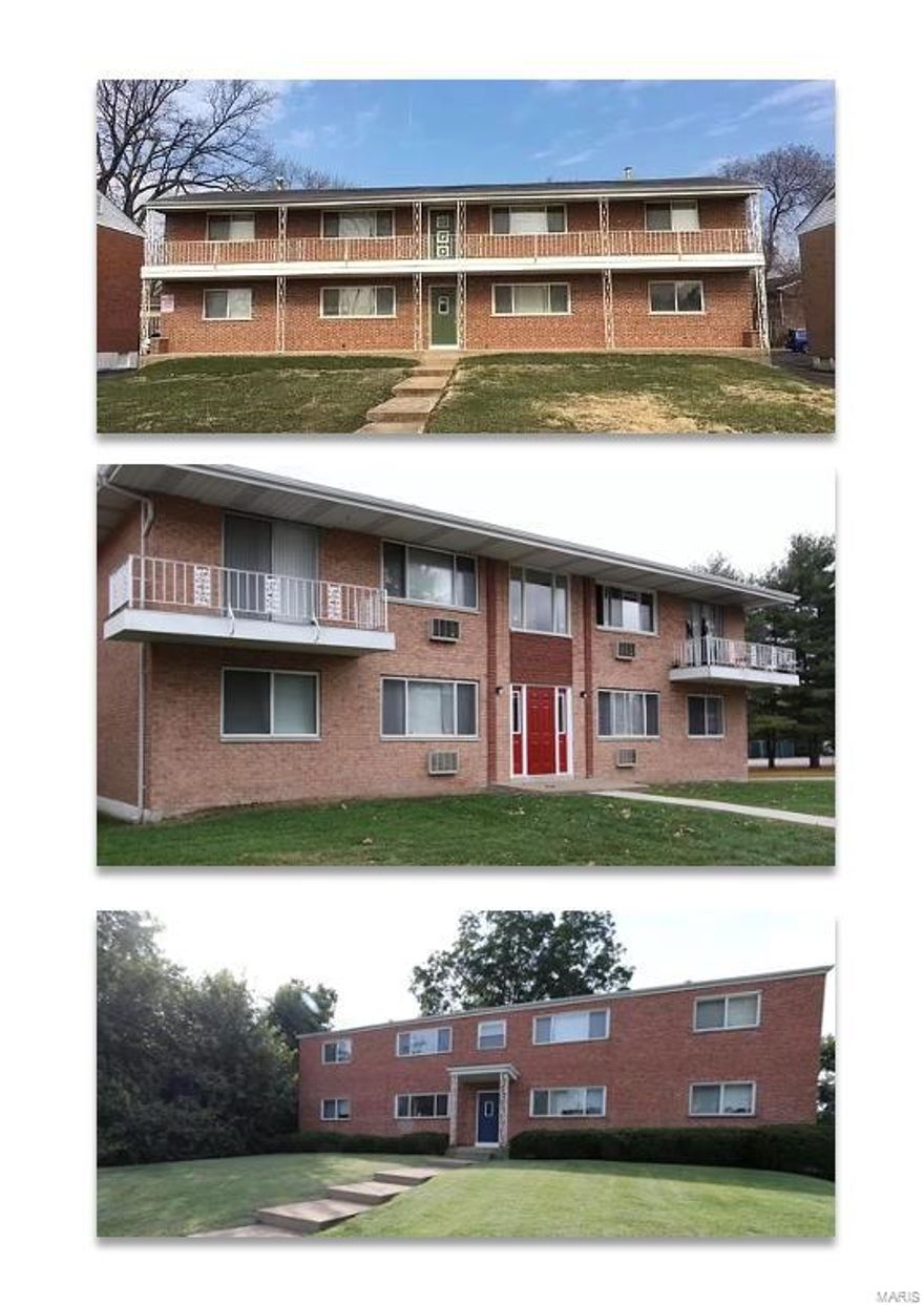 These three turnkey buildings are a breeze to rent! They each feature four units with 2-beds, 1-bath, LR, DR. Renovations include kitchens, baths, appliances, cabinets, new and resurfaced floors, new furnaces, and new energy efficient windows. Flooring is mostly hardwood or wood laminate (some carpet), and tile in the bathrooms/kitchens. The buildings have newer roofs and condenser units. Storage units, laundry hookup, and reserved off-street parking spots for each unit make for happy residents. Electric panels are Federal Pacific. Tenants pay electric and gas. Owner pays sewer, water, trash, lawn/snow, and maintenance. With current rents (avg. 745) and a proven pro-forma rent for vacant unit these properties are at a 7.68% cap rate at asking price. Manage yourself or factor in a PM for convenience. Rentometer indicates plenty of room to grow rents. Addresses are 7401 Olian, 7403 Olian, and 7408 Burcke. Available individually at MLS #23011914, #23011913, #23011952  Show 7403 Olian #A.