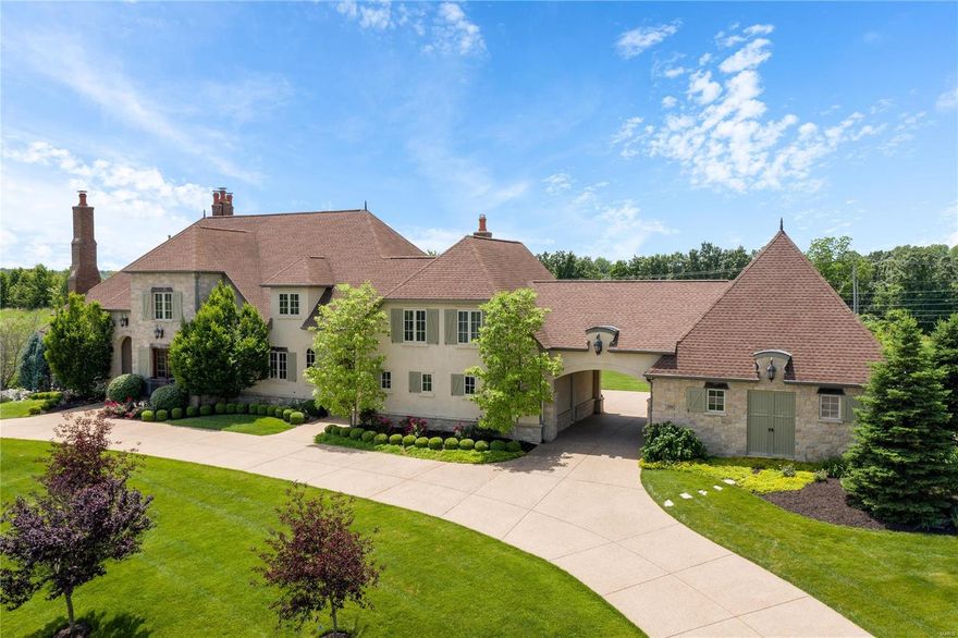 Spectacular custom built home w/amazing exterior & interior features like hand hewn beams,high ceilings,mill work,distressed wood fls,plaster walls & multiple entertaining areas that exemplify the consistent high quality throughout! The gourmet kitchen has custom cabintry,walk-in pantry,granite counters,hammered copper sinks,high-end appliances, Wolf gas stove,Sub-Zero frig,2 Asko dishwashers & refrigerator drawers.Main fl wine cellar too! The main fl master has coffered ceiling, gas fireplace & overlooks the pool.The luxurious master bath w/ "his" & "her" custom closets,expansive double vanities,jet tub,rain shower w/ multiple heads. Upstairs there are 5 additional beds,4 full baths,2nd floor laundry & loft.The outstanding walkout LL offers a rec rm w/firplace,Sub-Zero drawers,keg,& ice maker!Plus there is a game rm,2 full baths(one w/ steam shower),wk out rm & office.Situated on over 3 acres, extensivly landscaped,fire pit & private w/a Baker saltwater pool & multiple water features. Additional Rooms: Mud Room, Wine Cellar