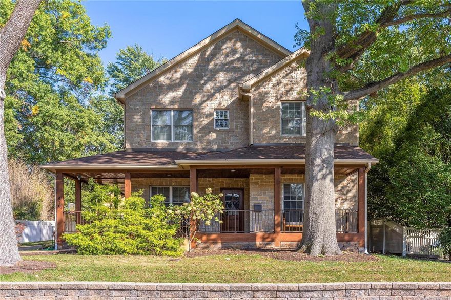 This stunning custom-built, energy-efficient stone-front home, with its wraparound covered porch, boasts incredible curb appeal. Unlike your typical Kirkwood home, you’re greeted by 10-foot ceilings, incredible wood staircase with a touch of Colorado lodge charm. Its rustic design perfectly complements the modern features. A home office, a separate dining room, a butlers panty into the kitchen w/ a copper farmhouse sink. The great room & a vaulted four-season room overlooks the backyard. Upstairs, the primary suite has a separate tub & 2-walk-in closets. Jack & Jill bathroom between two additional bedrooms. There’s also a full-size laundry room, which could easily be converted into a fourth bedroom. The lower level offers a second kitchen, a family area, a fourth bedroom with a full bath,& an array of special features, including geothermal HVAC, a backup generator, a central vac. system, & an oversized garage w/ elevator access to the second floor. Minutes from downtown Kirkwood. Additional Rooms: Sun Room