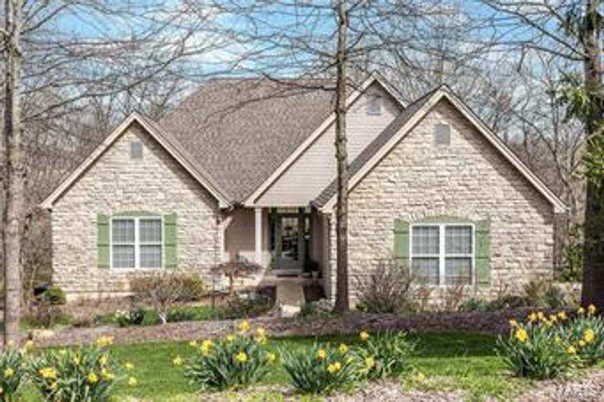 If you’ve been waiting for a move-in ready, executive home at Innsbrook, look no further than 907 Silver Fox Dr. Wooded setting with views of the golf course below, you’ll feel like you’re on vacation whether this is your primary or weekend home. This home is impeccably maintained and wants for nothing with its open interior, beautiful kitchen, master suite with expanded full bath and walk-in closet and a fully-finished lower level with wet bar / mini kitchen, two additional bedrooms & full bath. Two fireplaces, one in the lower level and a second two-sided gas fireplace on the main level that is viewed from the living room on one side and the master suite on the other. The main level also includes a laundry room, over sized two car garage (w/room for your golf cart) and a 4 season room with floor to ceiling windows overlooking the beautiful lot. Newer roof & appliances. Easy access to the Main Gate & Clubhouse. Furnishings are not included but can be purchased from sellers if desired. Additional Rooms: Sun Room