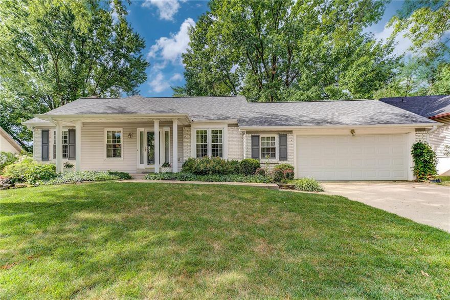 Welcome Home! This Ranch Home has been lovingly cared for! Great curb appeal! 3beds2 baths on main floor; eat-in kitchen; gas stove & range! Solid surface counters. Separate Dining Room,Family Room & Parlor/Living Room! Walk Out Lower Level has large recreation room; possible office or 4th bedroom with egress window. (no closet) Spacious bath with shower! Large Cedar Closet! Plenty of Storage! Terrific Yard w/wood fence. Fabulous Patio. Just the right amount of privacy. Home does not back up to Barretts, but is in perfect walking distance. This one is a Gem in the Rough!  Come put your polish on it! Close to all major Hwys, 270, 44, 141 and all other Amenities. Member rates at Manchester Park & Aquatic Center! You Will Love Living Here! Outstanding Location!

Please Include:  Washer, Dryer, Refrigerators(kitchen & lower level), Micro,Bar in LL w/Stools,Patio Furniture,Window Coverings,LL Sofa & TV stays w/Entertainment Unit!!! All at no value.