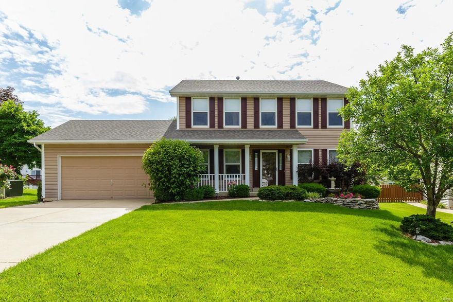 For Lease in Monticello Manor! Spacious 2 Sty on a cul-de-sac, Located within walking distance to the Subdivision Pool. Beautifully Landscaped, Level Backyard, & Lots of Upgrades & Updates! Features Include... A Formal Dining Room * Office Area * Updated Kitchen offers a Large Breakfast room, Granite, Center Island, Upgraded SS appliances, Fridge, Pantry, Lots of Counter/Cabinet space, Ceramic Tile flooring * Large Main Floor Laundry * Updated Half Bath on Main * Upstairs offers a Large Master Suite w/ a walk-in closet & Large Master Bath * 3 additional Spacious Bedrooms * Updated Hall Bath * Unfinished Lower Level offers lots of room for Storage * Level Yard * Installed new LVP floors downstairs. Francis Howell Schools * Subdivision amenities include pool, Tennis Courts & Clubhouse. * Dogs Allowed w/ additional Deposit * No Cats * No Smoking. Association fees are paid within the rental amount.